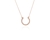Crystal  Ofira Necklace  | Pink Gold Crystal